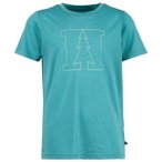 Heber Peak - Kid's MerinoMix150 PineconeHe. Print T-Shirt - Merinoshirt Gr 92 t�
