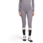 FALKE Damen 3/4 Tights Wool-Tech Light, Größe S in Grau