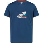 CMP Boys Funktions  Kinder  T-Shirts blau Größe 110 Trekking  Elastisch