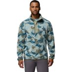 COLUMBIA Herren Rolli Helvetia II Printed Half Snap Fleec, Größe XXL in Grün
