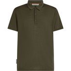 Icebreaker Tech Lite III Polo  Herren  T-Shirts oliv Größe S Trekking  Hautfre