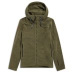 Bergans - Hareid Fleece Hood Jacket - Fleecejacke Gr S oliv