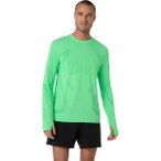 ASICS Herren T-Shirt ROAD SEAMLESS LS TOP, Größe XL in Grün