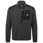 Sherpa - Sanu 1/2 Zip - Fleecepullover Gr S schwarz