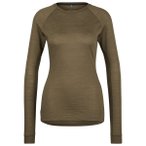 Stoic - Women's Merino135 HovaSt. L/S - Merinolongsleeve Gr S braun