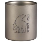 Nordisk - Titanium Mug Double-Wall - Becher Gr 450 ml grau
