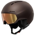 Alpina - Vizzard Q-Lite S2 - Skihelm Gr 59-63 cm braun