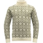 DEVOLD Devold Unisex Pullover HODDEVIKWOOL HIGH NECK, Größe XS in Grün