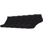 CAMANO Damen Socken Online Women silky feeling Sneaker 6p, Größe 39-42 in Schw