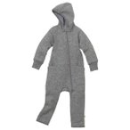 disana - Kid's Zipp-Overall - Overall Gr 50/56 grau