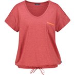 Bergzeit Basics Meru Rundu WB  Damen  T-Shirts rot Größe XS Trekking  Hautfreu