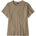 Patagonia Rib Knit  Damen  T-Shirts oliv Größe M Lifestyle  Elastisch Lyocell 