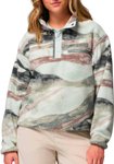 Columbia - Bedrucktes Fleece mit halbem Druckknopf-Stehkragen – Damen – Helv