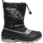 KEEN Kinder Stiefel SNOW TROLL WP Y-BLACK/SILVER, Größe 32 in Schwarz