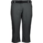 CMP Damen Bermuda Stretch Caprihose, Größe 36 in Grau