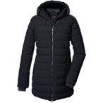 KILLTEC Damen Mantel KOW 55 WMN QLTD PRK, Größe 44 in Schwarz