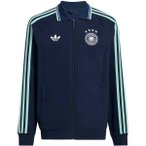ADIDAS Kinder Fanjacke Deutschland Anthem Kids Auswärtsjacke, Größe 164 in Bl