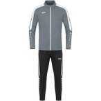 JAKO Damen Sportanzug Trainingsanzug Polyester Power, Größe 44 in Grau