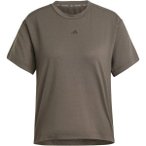 ADIDAS Damen Shirt Power Back-Cutout 3-Streifen, Größe XS in Braun