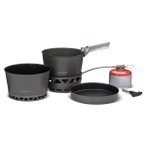 Primus - Primetech Stove Set II w. pan - Gaskocher Gr 1,3 l grau