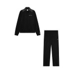 CHAMPION Herren Anzüge halblg. He/Uni Tracksuit, Größe M in Schwarz