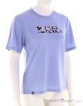 Mons Royale Icon Merino Damen T-Shirt-Lila-L