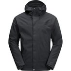 Jack Wolfskin Kammweg 2l  Herren  Regenjacke schwarz Größe XL Trekking  Elasti