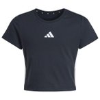 adidas - Kid's Essentials Crop - T-Shirt Gr 128 blau