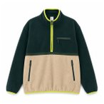 Mazine - Color Block Fleece Half-Zip - Fleecepullover Gr XXL beige