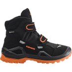 LOWA Kinder Freizeitschuhe MILO EVO GTX MID JR, Größe 41 in Schwarz