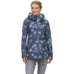 RAGWEAR Ragwear Damen Jacke W ZUZKA FLOWER, Größe S in Blau