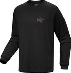 Arc'teryx - T-shirt manches longues respirant - Kragg Cotton LS M 24K Black für