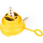 FEUERHAND Brenner mit Docht für Sturmlampe 276 signalgelb