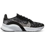 NIKE Damen Workoutschuhe W SUPERREP GO 3 FLYKNIT, Größe 36 ½ in Schwarz