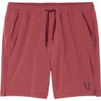 VUORI Hard Kore Lined 7 Herren Shorts ( Rot S)