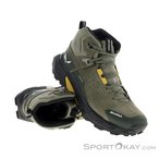 Salewa Pedroc 2 Leather MID PTX Herren Wanderschuhe-Oliv-Dunkelgrün-8