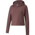 PUMA Damen Shirt Flawless Reg Length Hoodie, Größe XS in Lila