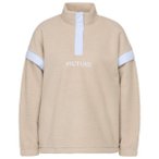Picture - Women's Velora 1/4 Fleece - Fleecepullover Gr S beige