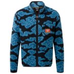 Sherpa - Tarcho Printed Full Zip Fleece - Fleecejacke Gr XS blau