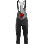 LÖFFLER Herren Latzhose M 3/4 BIKE BIB TIGHTS BASIC GE, Größe 48 in Schwarz