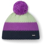 Eisbär - Kid's Star Pompon Mütze Gr 55 cm - 7-8 Years bunt