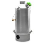 Kelly Kettle - Base Camp Kettle - Trockenbrennstoffkocher Gr 1,6 l stainless ste