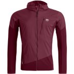 Ortovox Trace Hybrid Herren Fleecejacke ( Rot L)