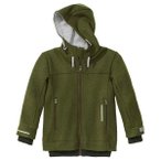 disana - Kid's Outdoor-Jacke - Wolljacke Gr 98/104 oliv