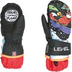 Level Animal Rec  Kinder  Skihandschuhe schwarz Größe S Freeride | Skifahren |