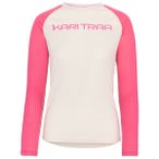 Kari Traa - Women's Ella L/S - Funktionsshirt Gr L weiß/rosa