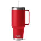 Yeti Rambler 42oz Straw Isolierbecher  Isolierflaschen rot Größe 1.2L Reise | 