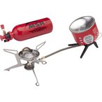 MSR Whisperlite Universal Stove Combo Hybridbrennstoffkocher Set, gray