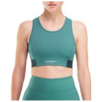 PEPPERMINT - Women's Signature High-Neck Bra - Sport-BH Gr XL türkis