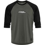 Horsefeathers Spike 3/4  Herren  Longsleeves grau Größe M Mountainbike  Geruch